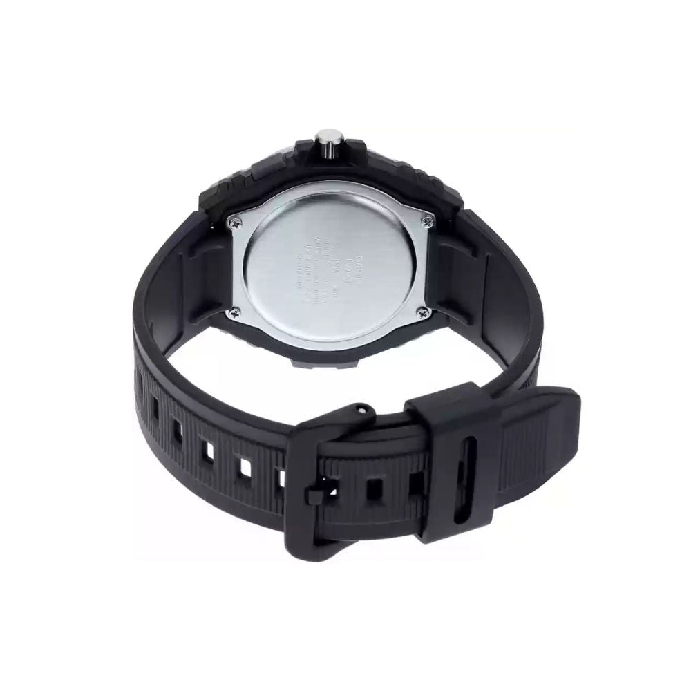 Casio Youth MWA-100H-2AVDF Royal Blue Dial Black Resin Men's Watch | Casio MWA-100H-2AVDF - VERSE -