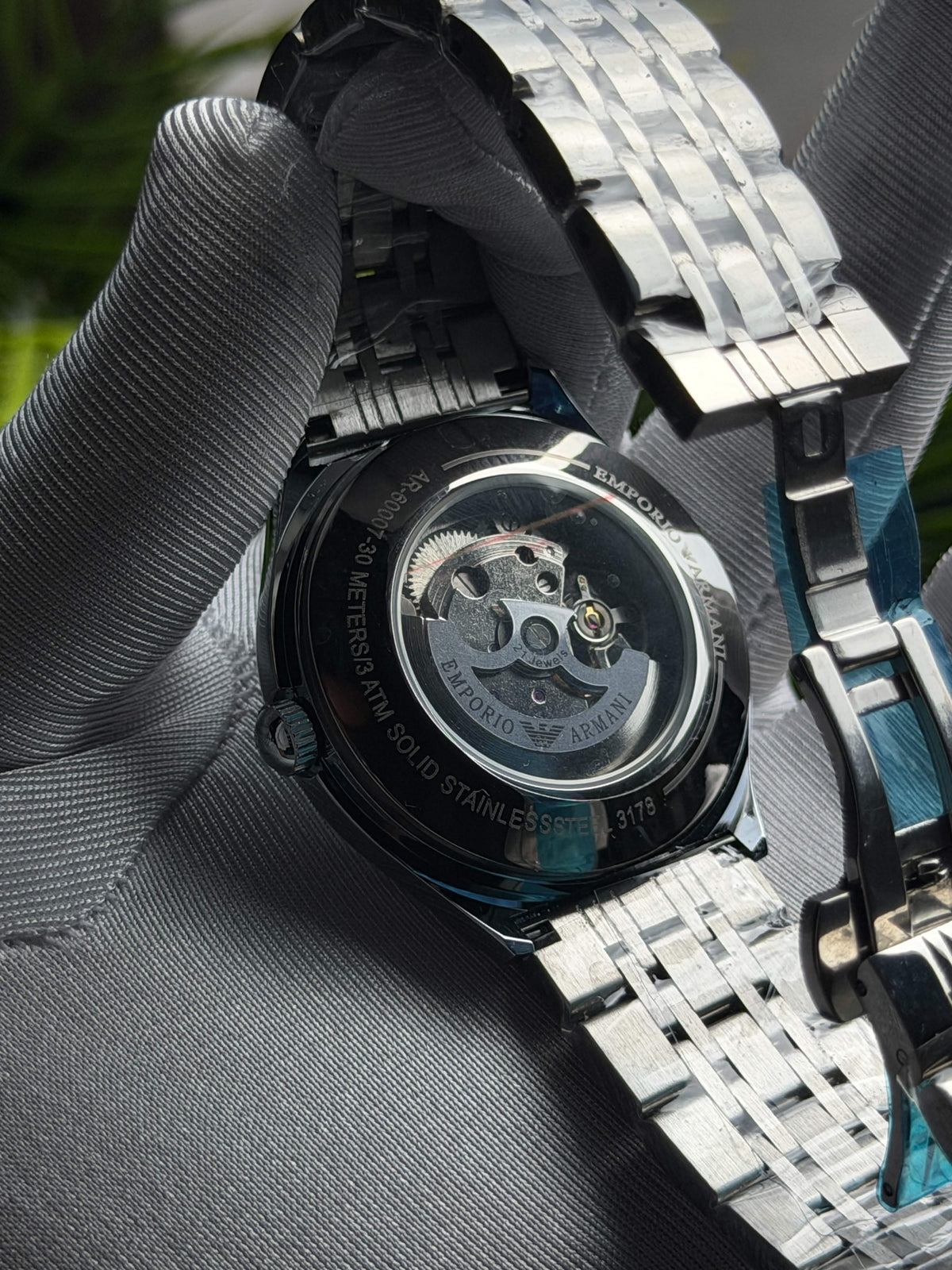 Emporio Armani Antonio Meccanico | White Skeleton Dial - ( Semi Triple A ) - VERSE -