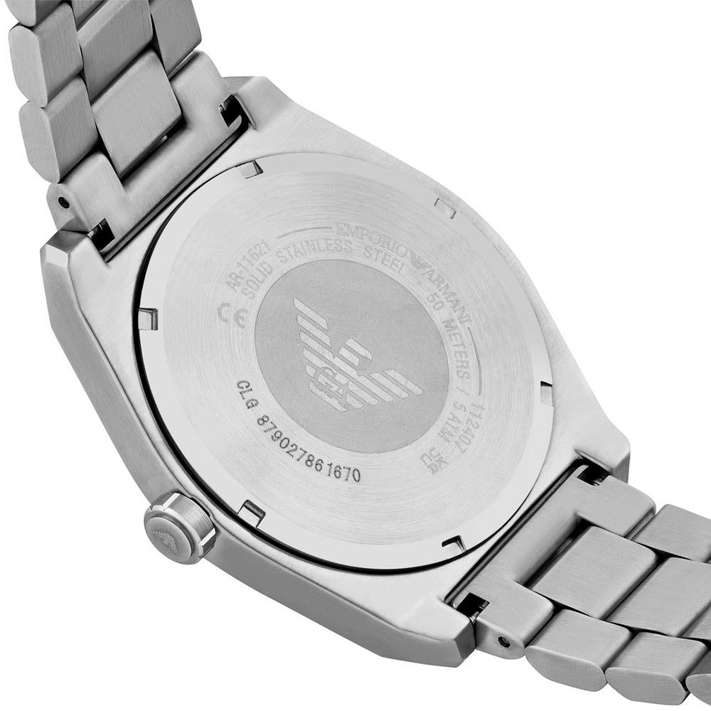 Emporio Armani Federico Green Dial Stainless Steel Men's Watch | Emporio Armani AR11621 - VERSE -