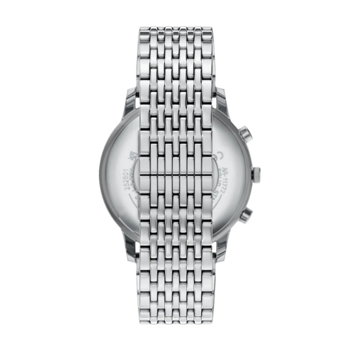 Emporio Armani Minimalist Chronograph Black Dial Stainless Steel Men's Watch | Emporio Armani AR11772 - VERSE -