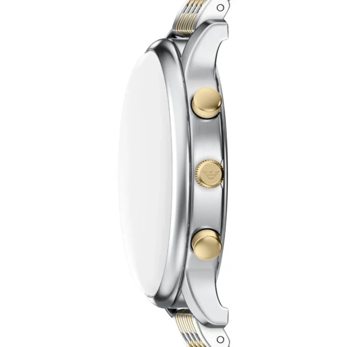 Emporio Armani Minimalist Chronograph Grey Dial Two-Tone Stainless Steel Men's Watch | Emporio Armani AR11773 - VERSE -