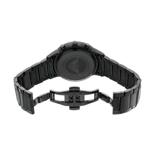Emporio Armani Renato Chronograph Gunmetal Grey Dial Stainless Steel Men's Watch | Emporio Armani AR2454 - VERSE -
