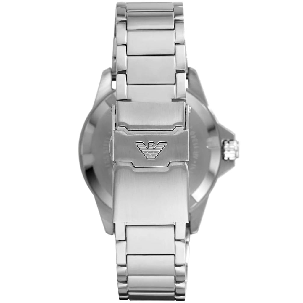 Emporio Armani Sea Explorer Blue Dial Stainless Steel Men's 100M Watch | Emporio Armani AR11339 - VERSE -