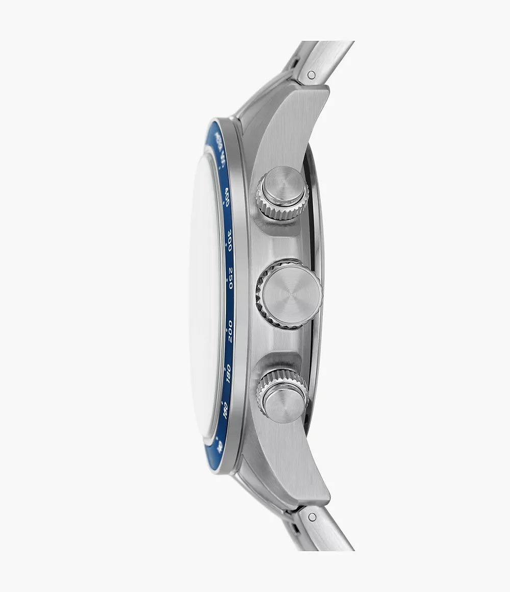 Fossil Autocross Multifunction Blue Dial Stainless Steel Men’s Watch | Fossil BQ2869 - VERSE - 