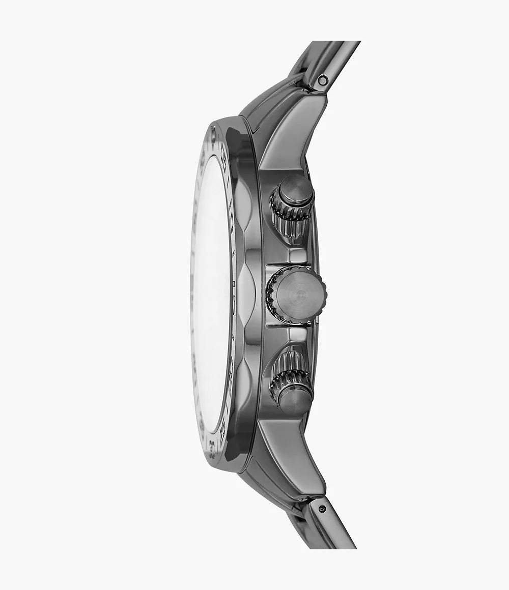 Fossil Bannon Multifunction Smoke Stainless Steel Men’s Watch | Fossil BQ2491 - VERSE - 