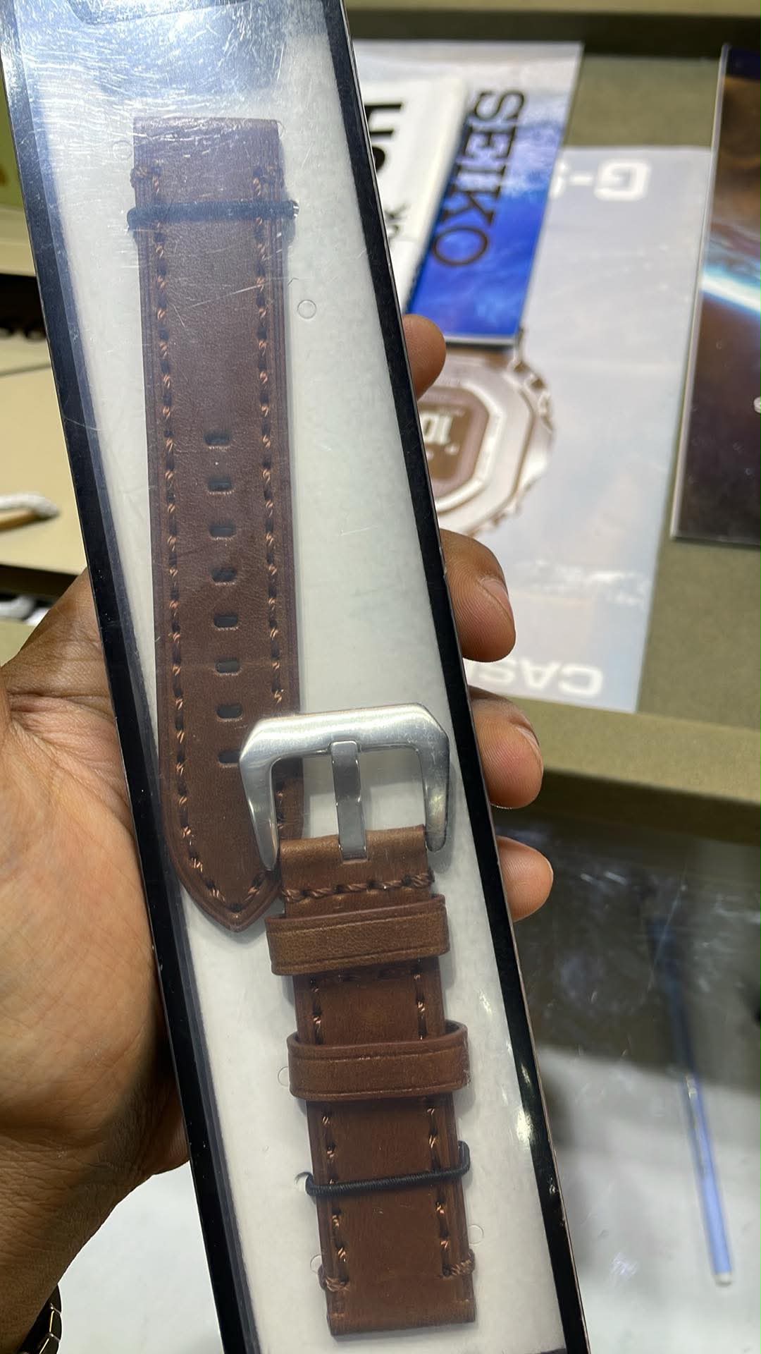 Fossil Brown Leather - VERSE -