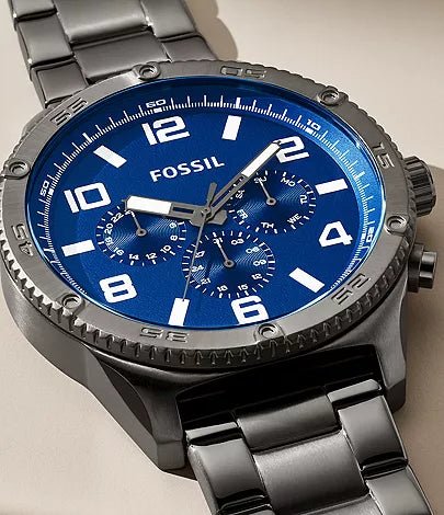 Fossil Brox Multifunction Smoke Stainless Steel Men’s Watch | Fossil BQ2798 - VERSE - 