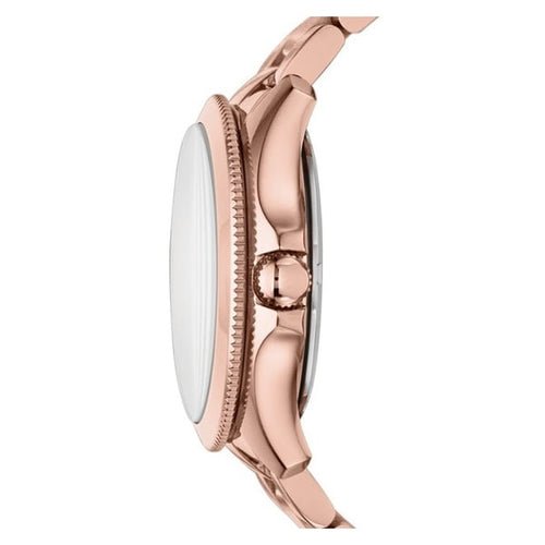 Fossil Cecile Multifunction Rose Gold Dial Rose Gold Stainless Steel Women's Watch | Fossil AM4511 - VERSE -