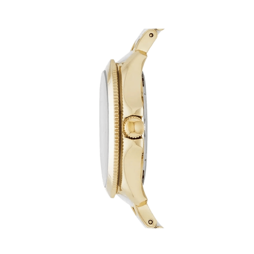 Fossil Cecile Multifunction White Dial Two-Tone Gold Tone Stainless Steel Women's Watch | Fossil AM4545 - VERSE -