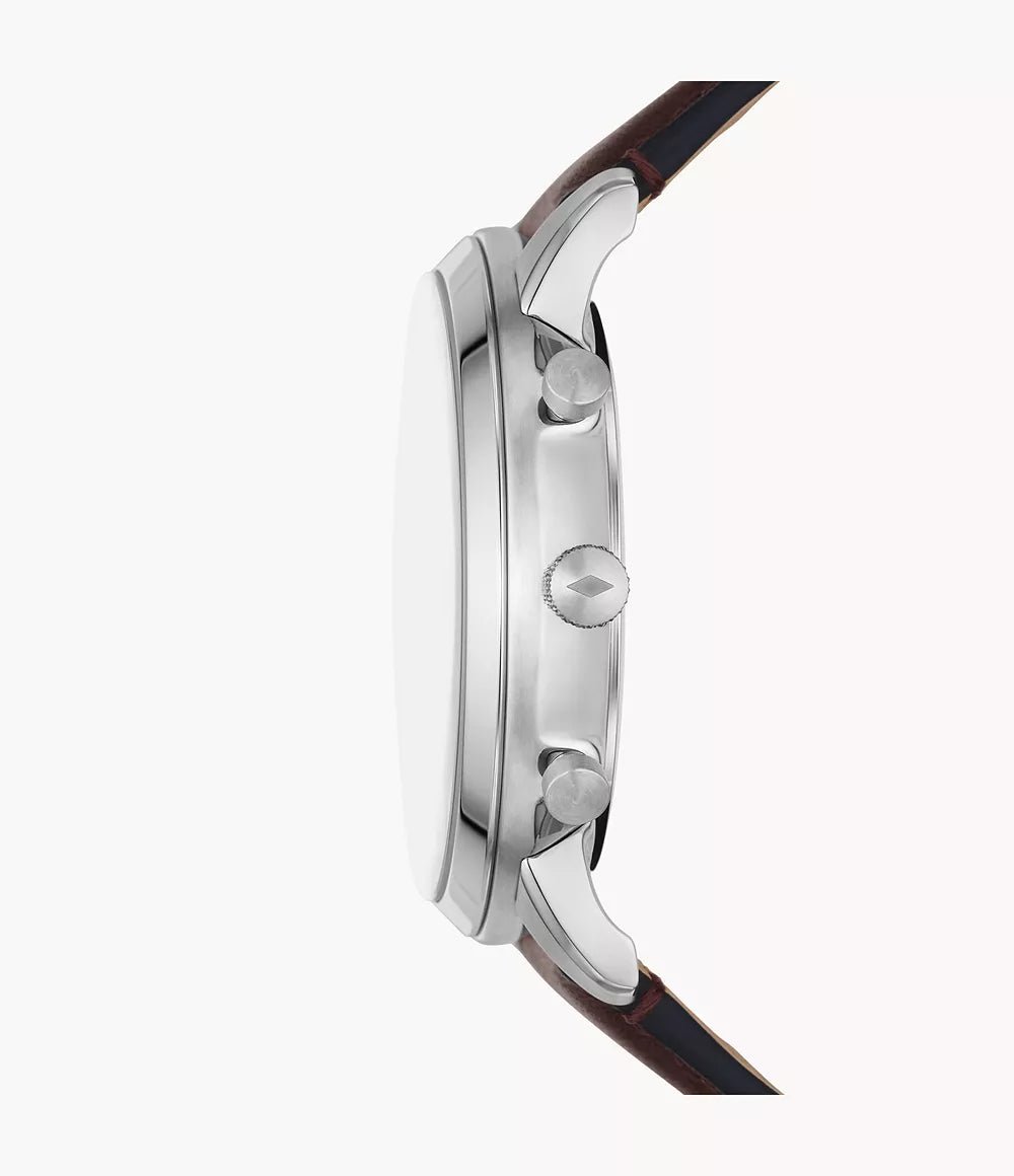 Fossil FS6018 Neutra Chronograph Brown Leather Men’s Watch | Fossil FS6018 - VERSE - 