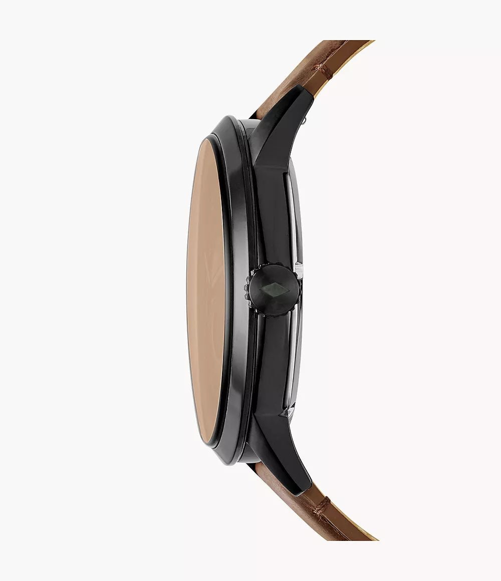 Fossil ME3155 Townsman Automatic brown Leather Men’s Watch | Fossil ME3155 - VERSE - 