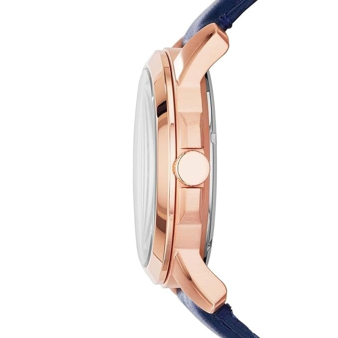 Fossil Townsman Automatic Navy Leather Men’s Watch | Fossil ME3054 - VERSE - 
