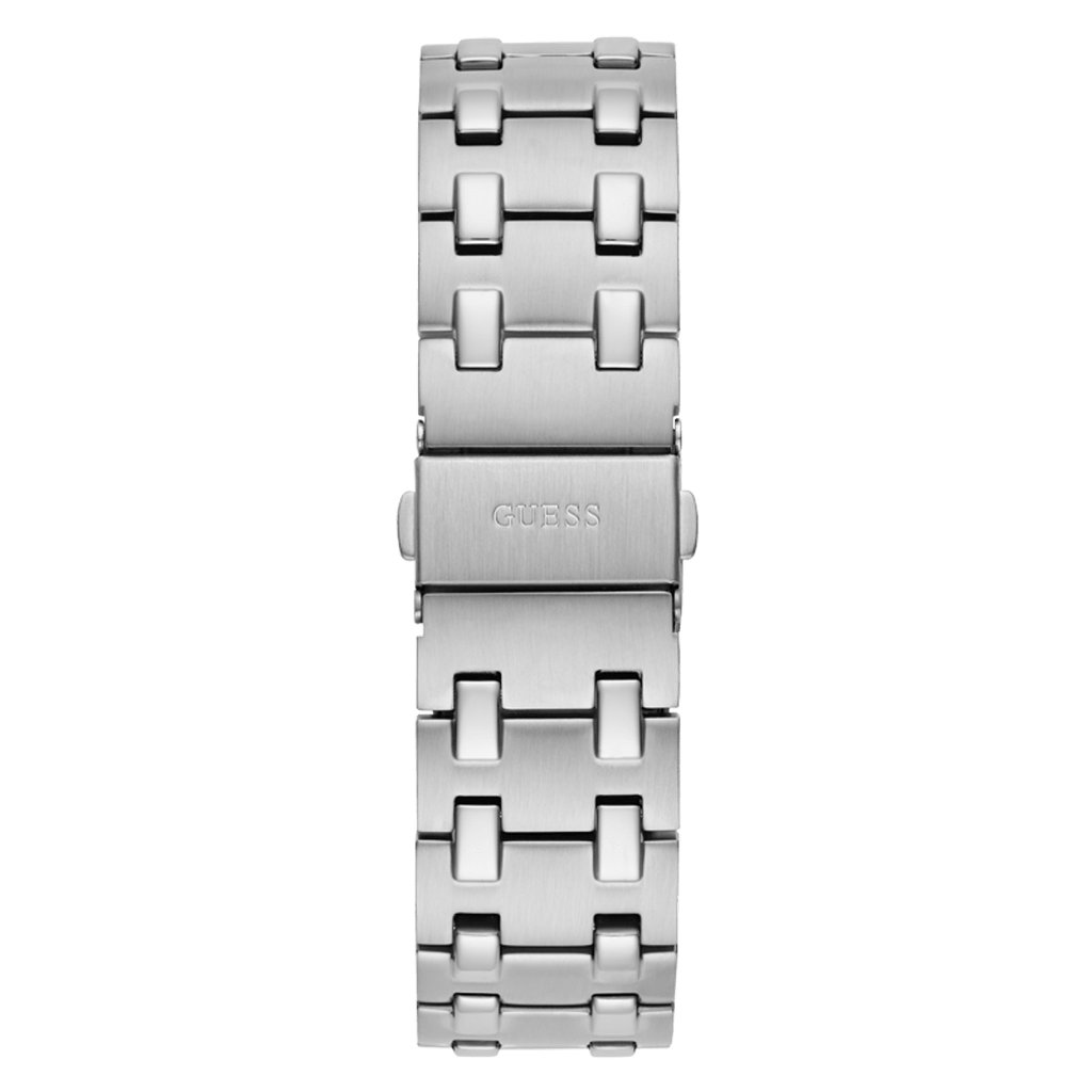 Guess Asset Octagonal Blue Dial Stainless Steel Men's Quartz Watch | GW0575G4 - VERSE - 
