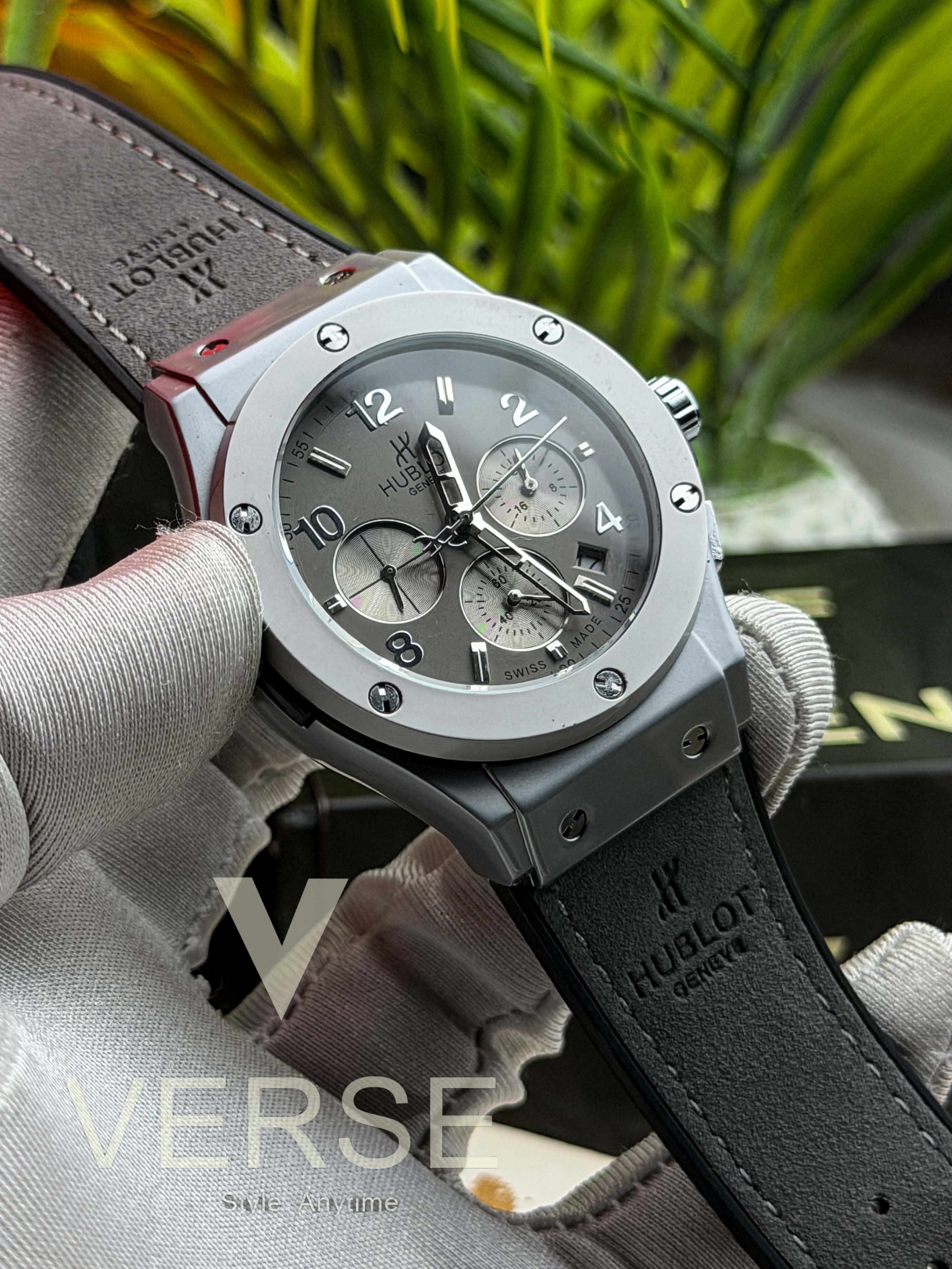 Hublot Big Bang Chronograph | Slate Grey Dial Slate Grey Strap - ( Double A ) - VERSE -