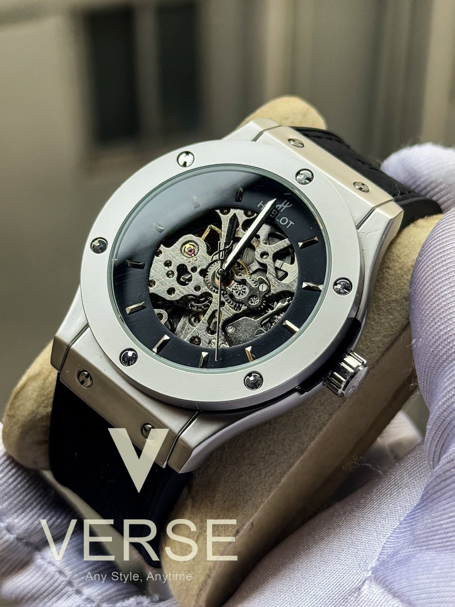 Hublot CF Automatic | Black Belt Black Dial - ( Double A ) - VERSE - 