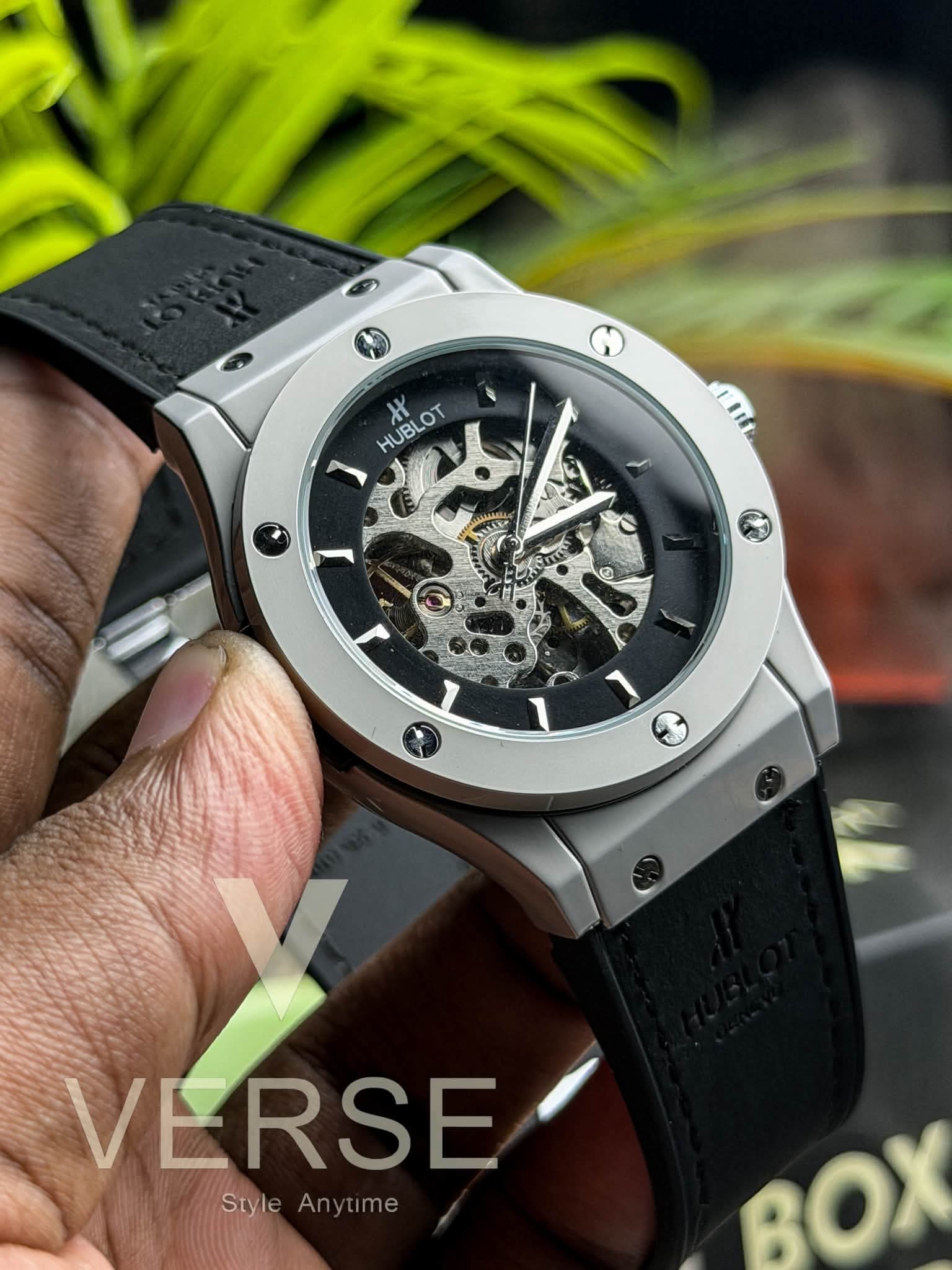 Hublot CF Automatic | Black Belt Black Dial - ( Double A ) - VERSE -