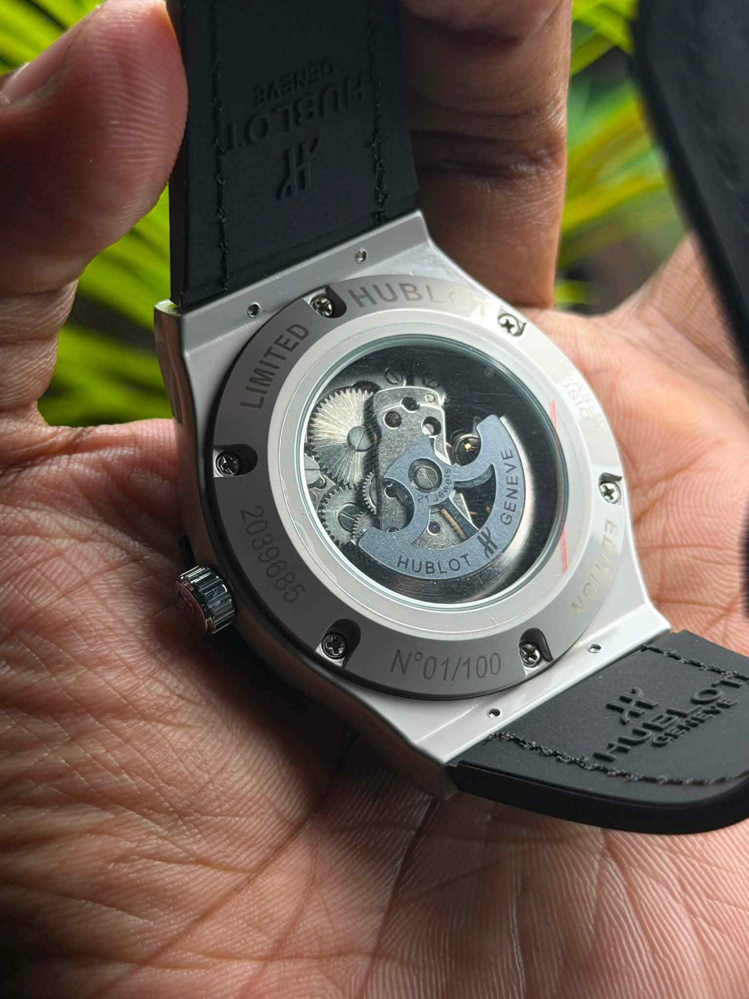 Hublot CF Automatic | Black Belt Black Dial - ( Double A ) - VERSE -