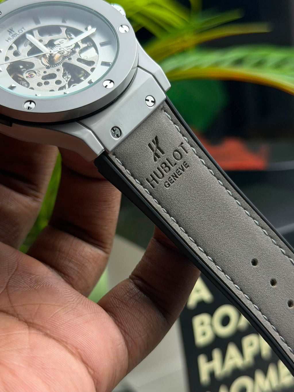 Hublot CF Automatic | Grey Belt White Dial - ( Double A ) - VERSE -