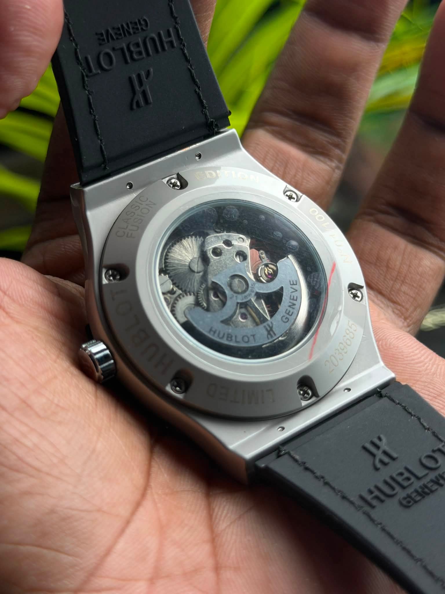 Hublot CF Automatic | Grey Belt White Dial - ( Double A ) - VERSE -