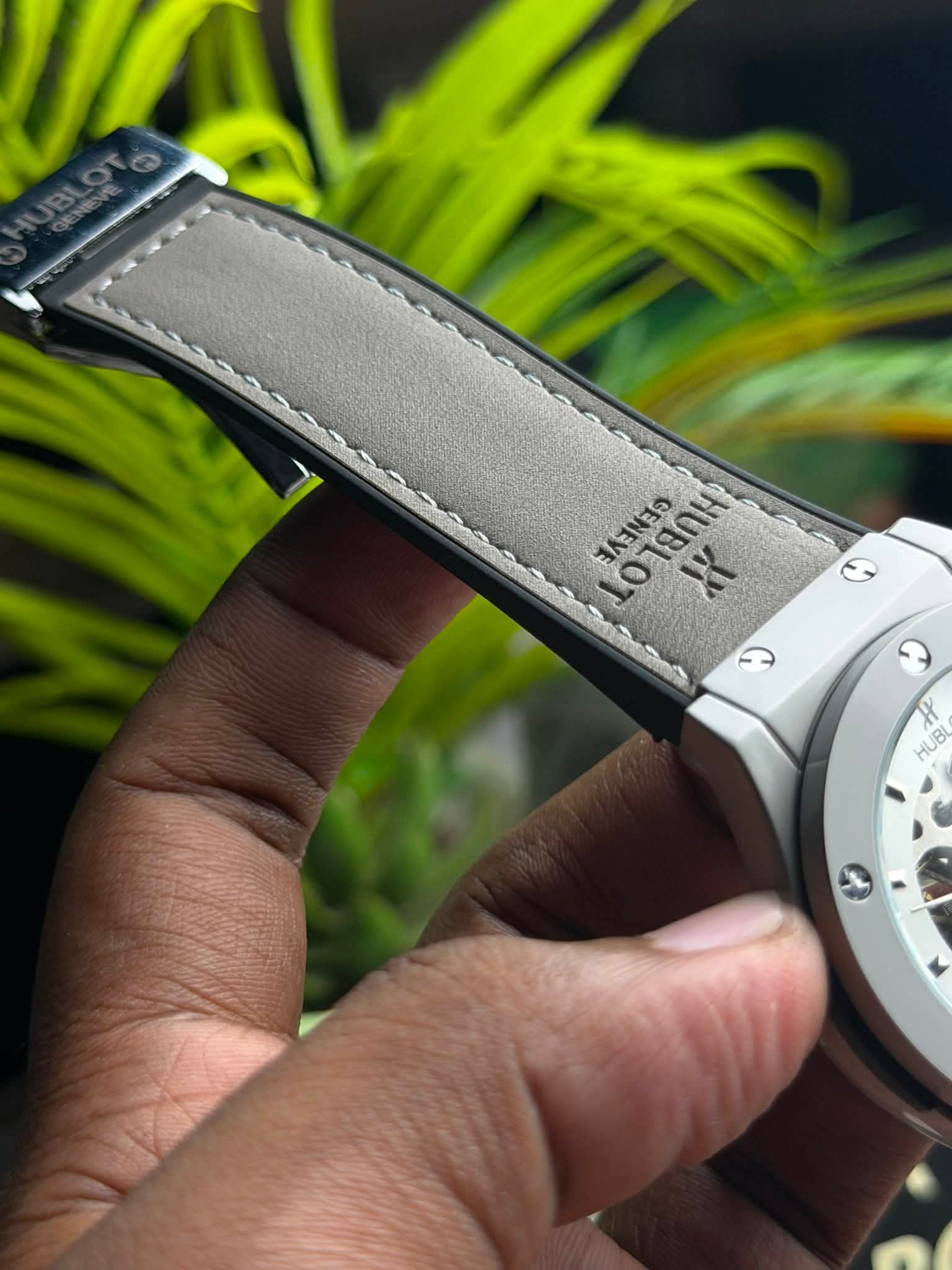 Hublot CF Automatic | Grey Belt White Dial - ( Double A ) - VERSE -