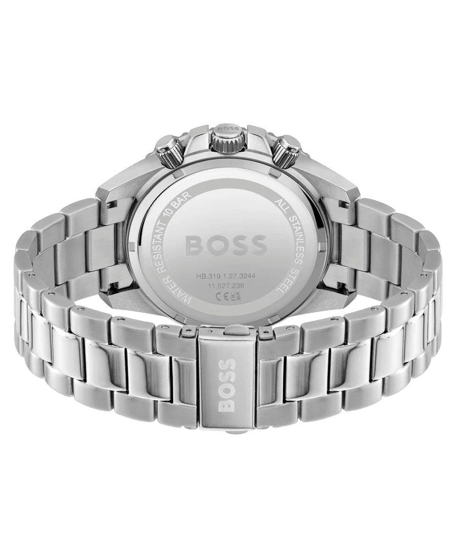 Hugo Boss Admiral Chronograph Blue Dial Stainless Steel Men's 100M Watch | Hugo Boss 1513907 - VERSE -