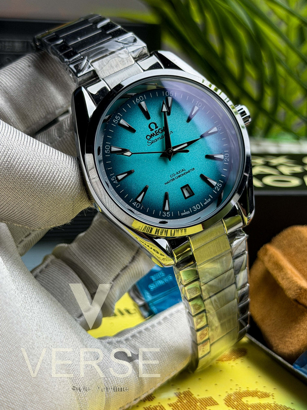 Omega Seamaster AquaTerra Automatic | Lacquered Turquoise Gradient Dial - ( Semi Triple A ) - VERSE -
