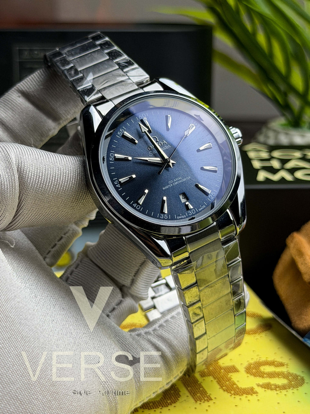 Omega Seamaster AquaTerra Automatic | Sunburst Atlantic Blue Dial - ( Semi Triple A ) - VERSE -