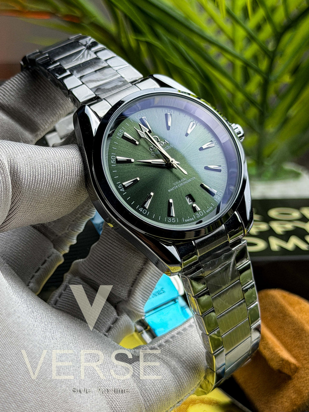 Omega Seamaster AquaTerra Automatic | Sunburst Emerald Green Dial - ( Semi Triple A ) - VERSE -