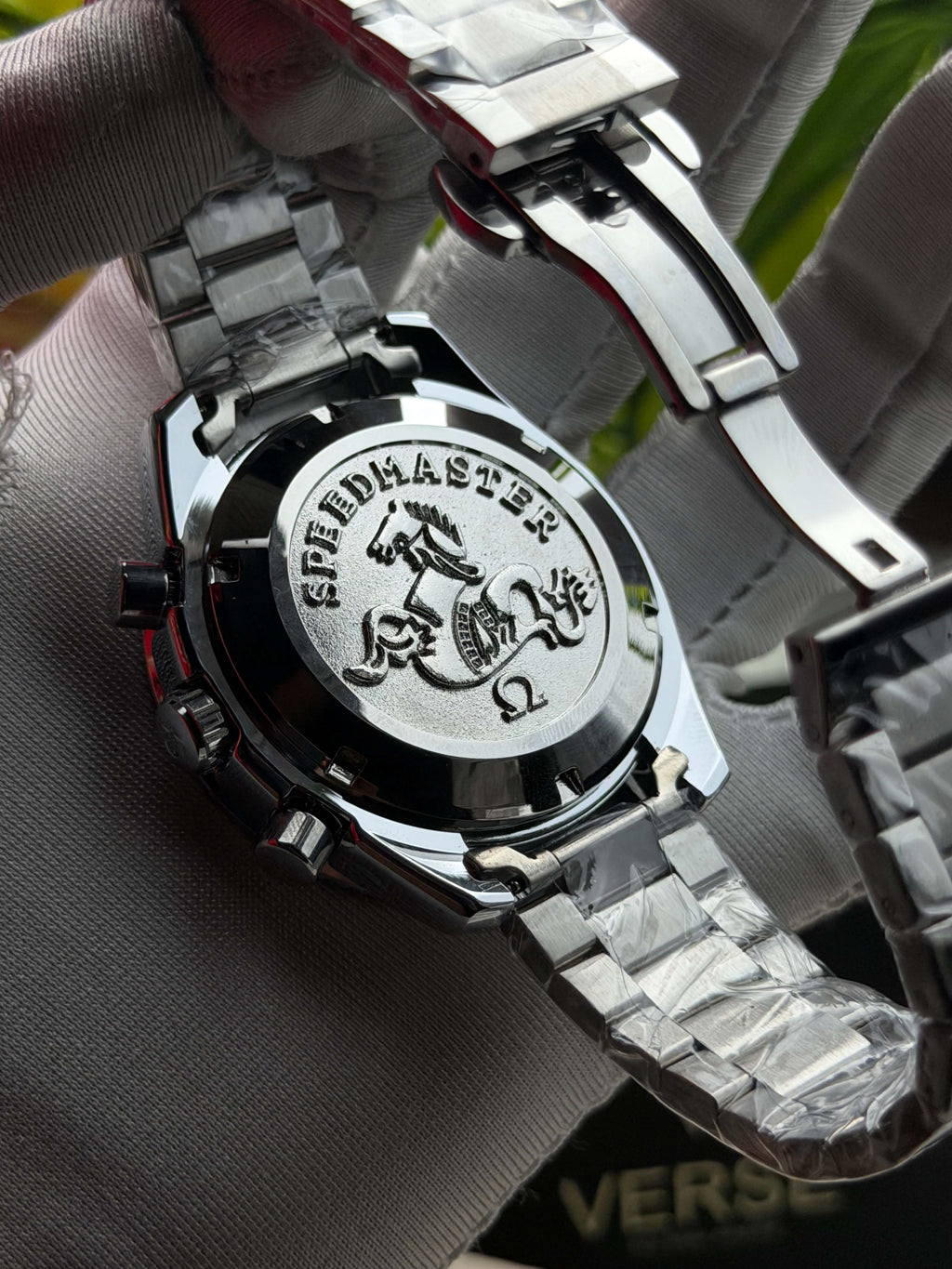 Omega Speedmaster Moonwatch Chronograph "Apollo XVII" 45th Anniversary | Black Dial - ( Double A ) - VERSE -
