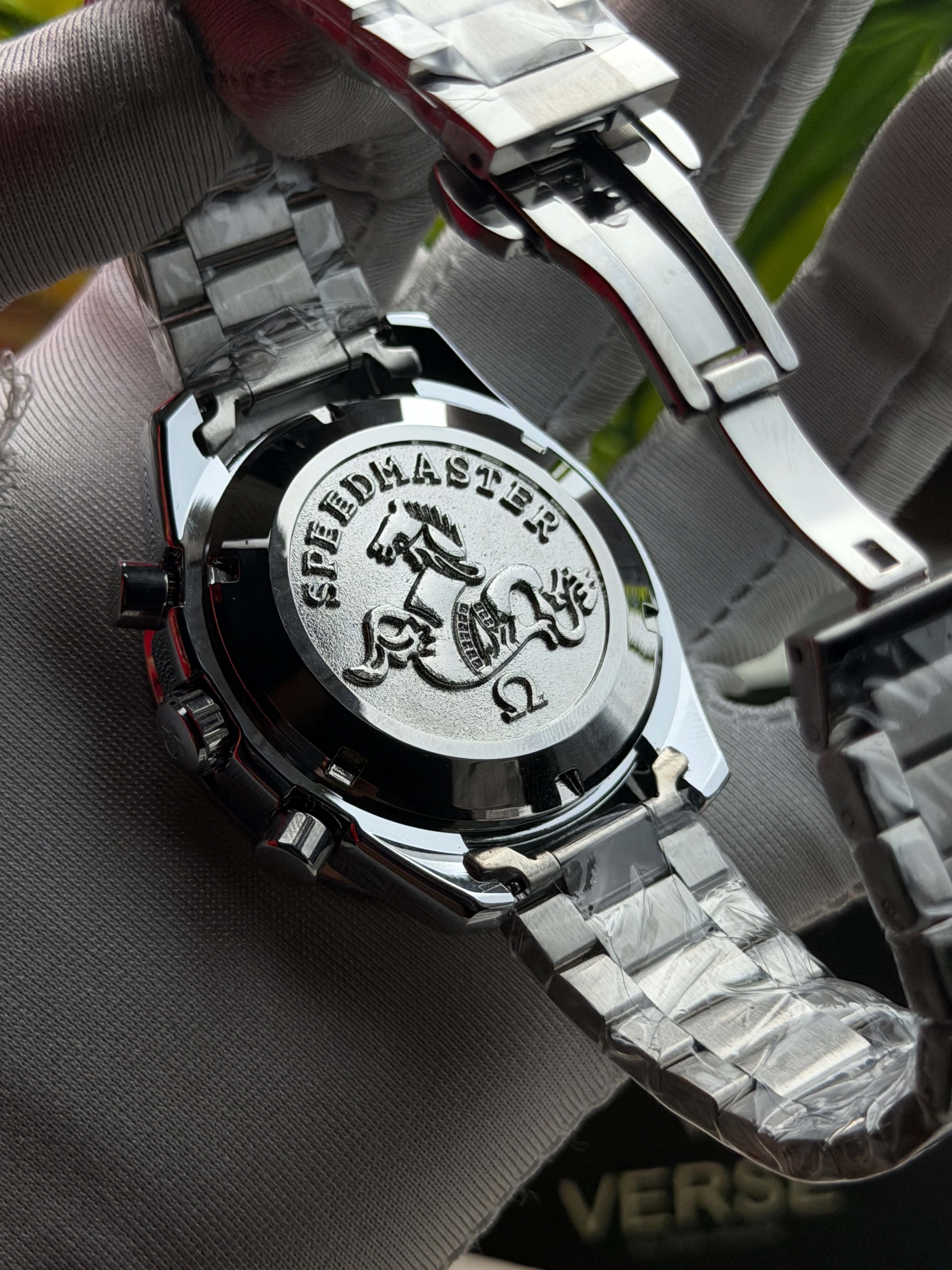 Omega Speedmaster Moonwatch Chronograph "Apollo XVII" 45th Anniversary | Black Dial - ( Double A ) - VERSE -