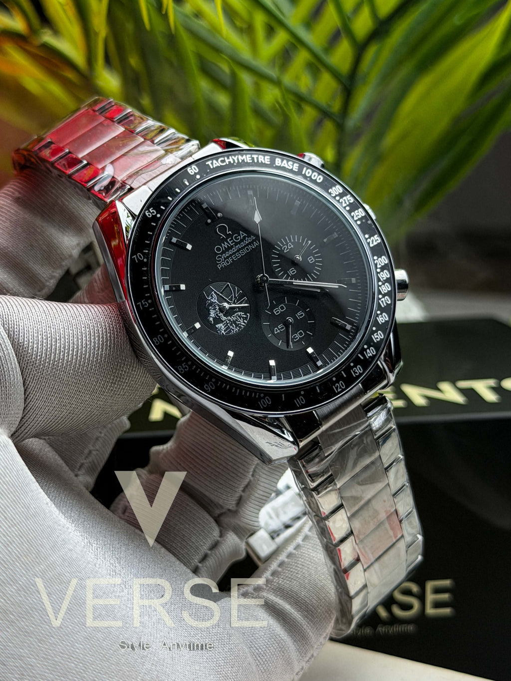 Omega Speedmaster Moonwatch Chronograph "Apollo XVII" 45th Anniversary | Black Dial - ( Double A ) - VERSE -