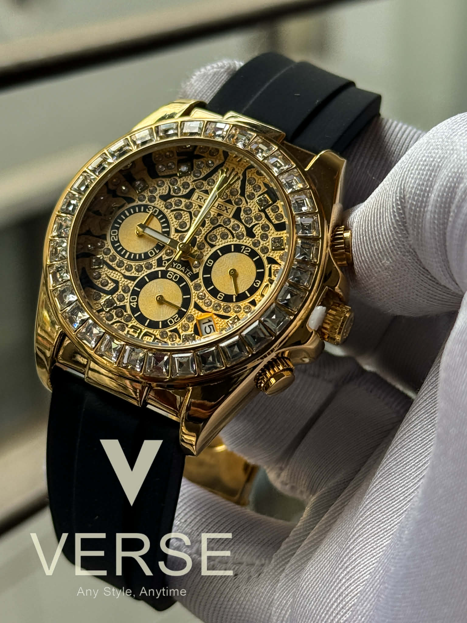 Rolex Daytona “Eye of the Tiger” Yellow - Gold AA - VERSE - 