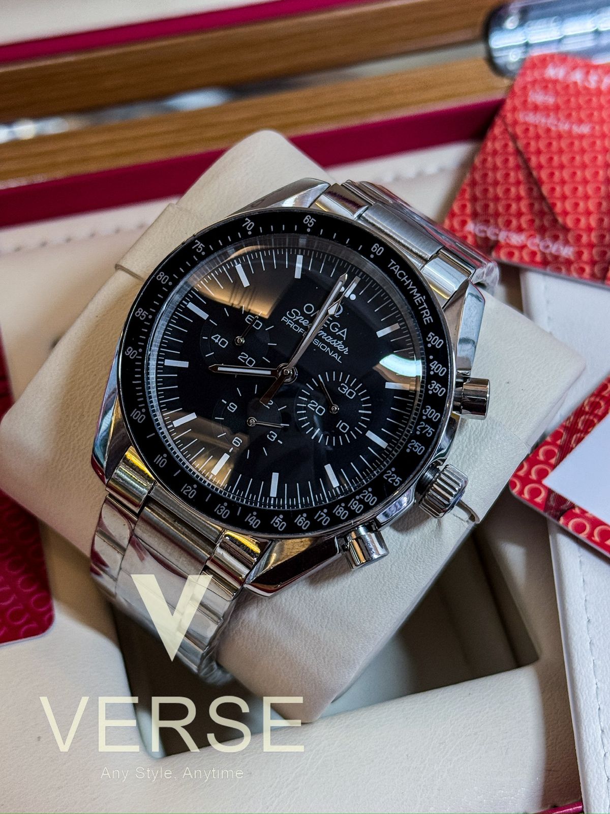 Omega Speedmaster Professional Moonwatch Black Euro - VERSE - 