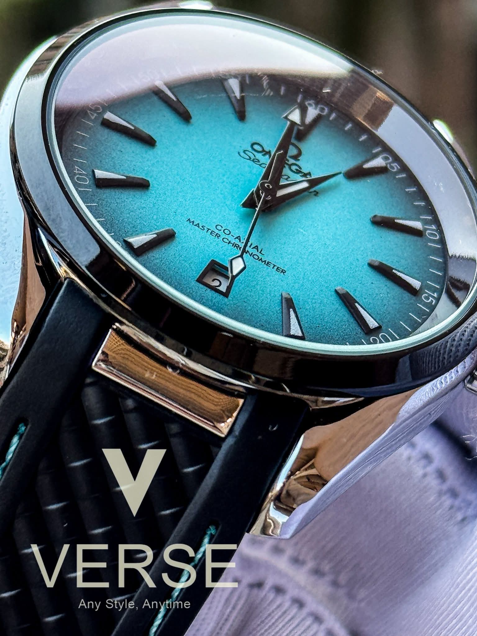 Omega Seamaster AquaTerra 150m Lacquered Turquoise Dial AA - VERSE - 