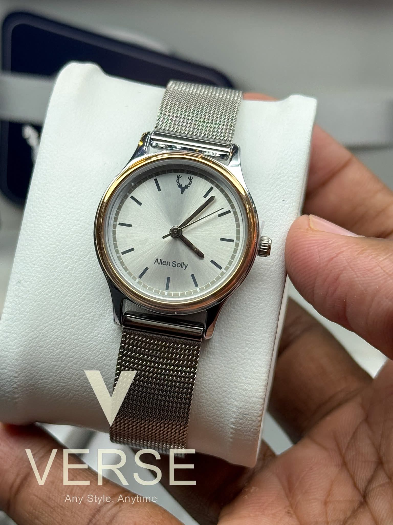 Allen Solly AS00PR08C Analog Watch – Silver Dial Men & Women Quartz Watch| Allen Solly AS00PR08C - VERSE - 