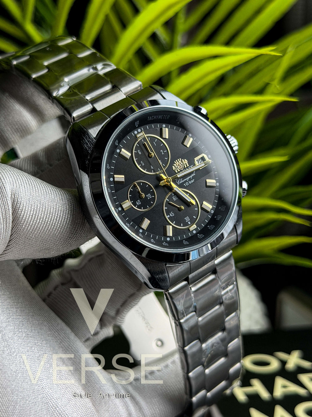 Orient Neo 70s Horizon Chronograph | Vanta Black Dial - ( Double A )