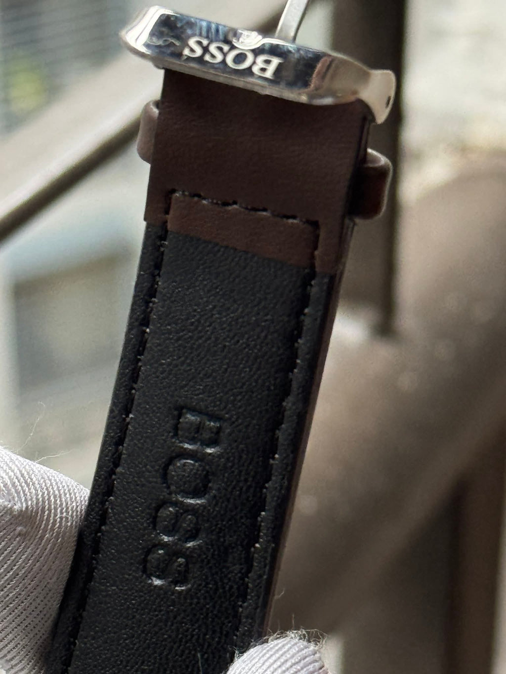 Boss Grand Prix Chronograph Brown Belt AA - VERSE - 
