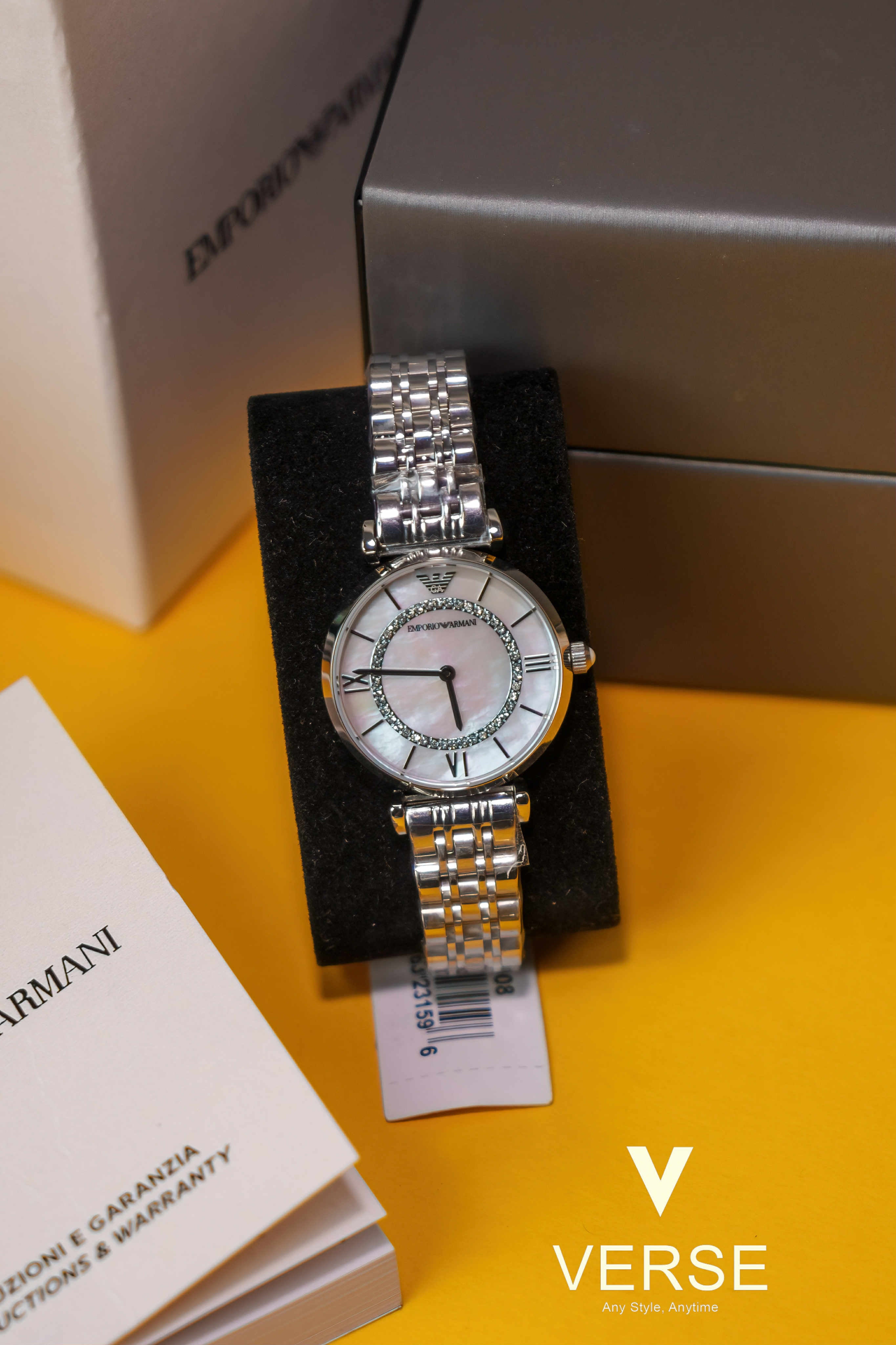 Authentic Emporio Armani AR 1908 Female Watch - VERSE - 