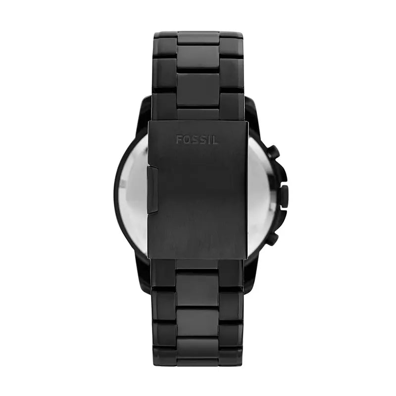 Fossil Grant Chronograph Black Stainless Steel Men's Watch | Fossil FS4832