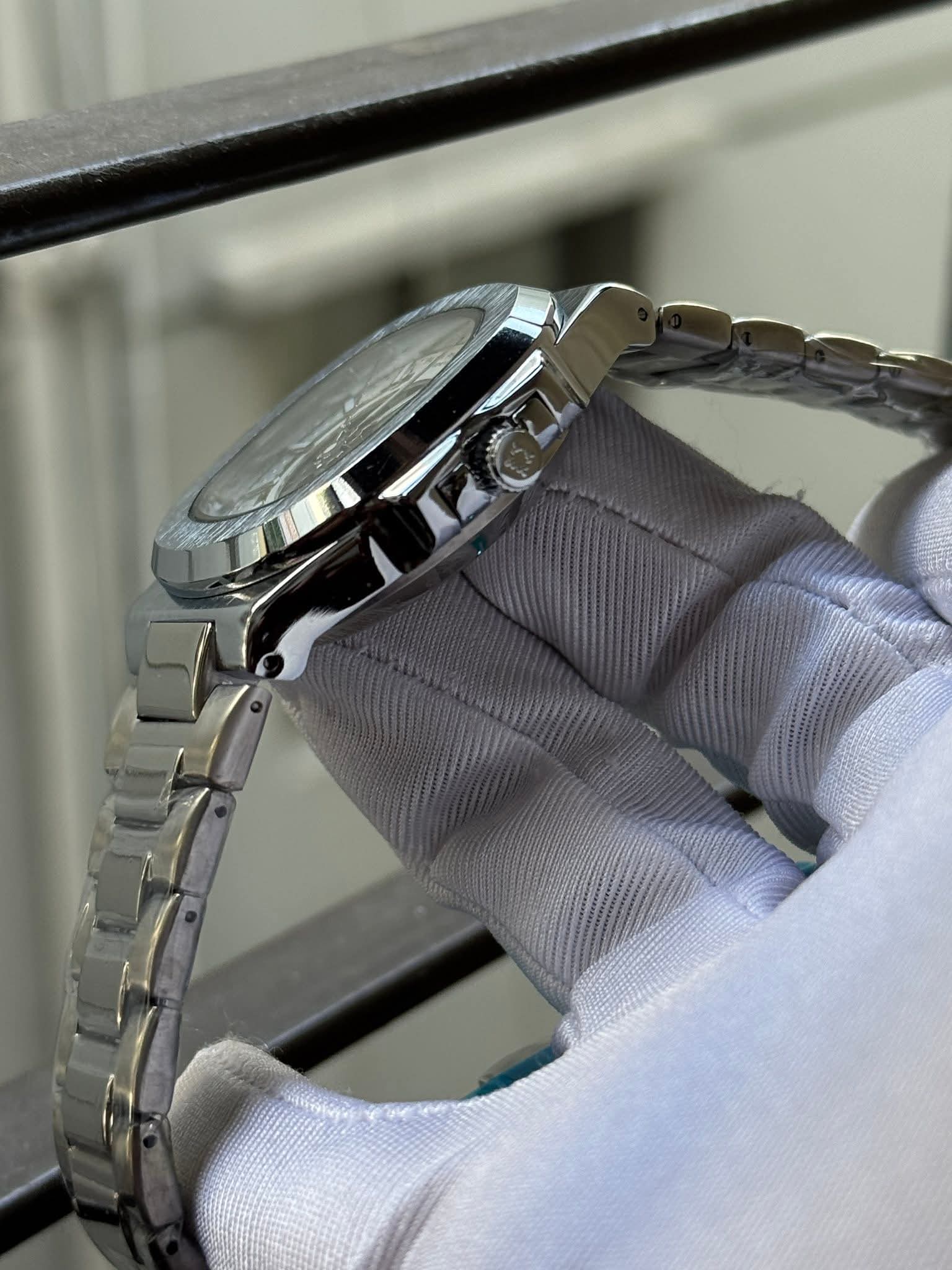 Patek Philippe Nautilus Automatic Skeleton Black Dial AA - VERSE - 