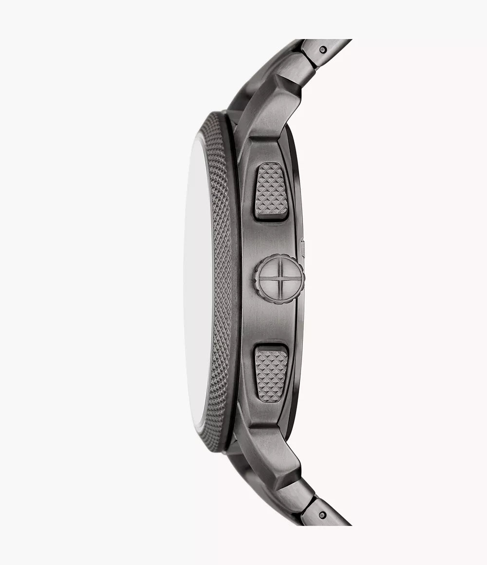 Fossil FS6098 Machine Chronograph Smoke Stainless Steel Men’s Watch | Fossil FS6098 - VERSE - 