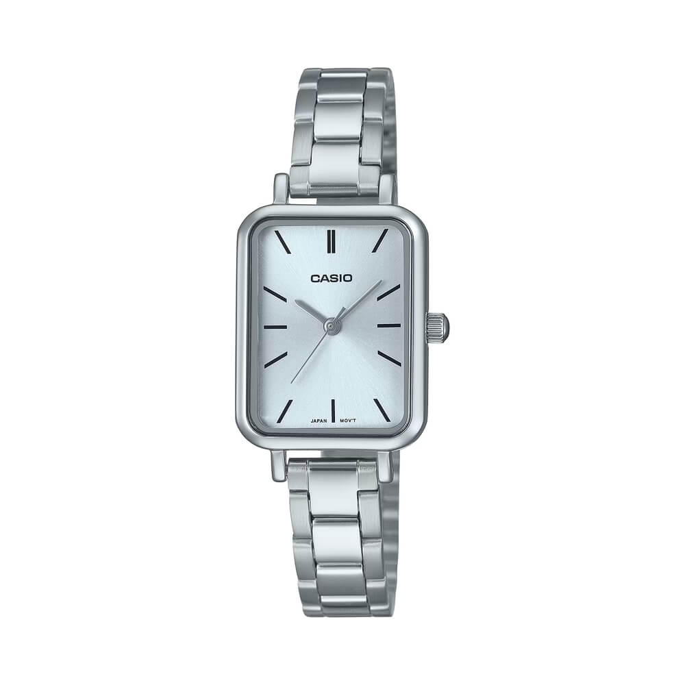 Casio LTP-V009D-2EUDF Ice Blue Dial Stainless Steel Women's Watch | Casio LTP-V009D-2EUDF