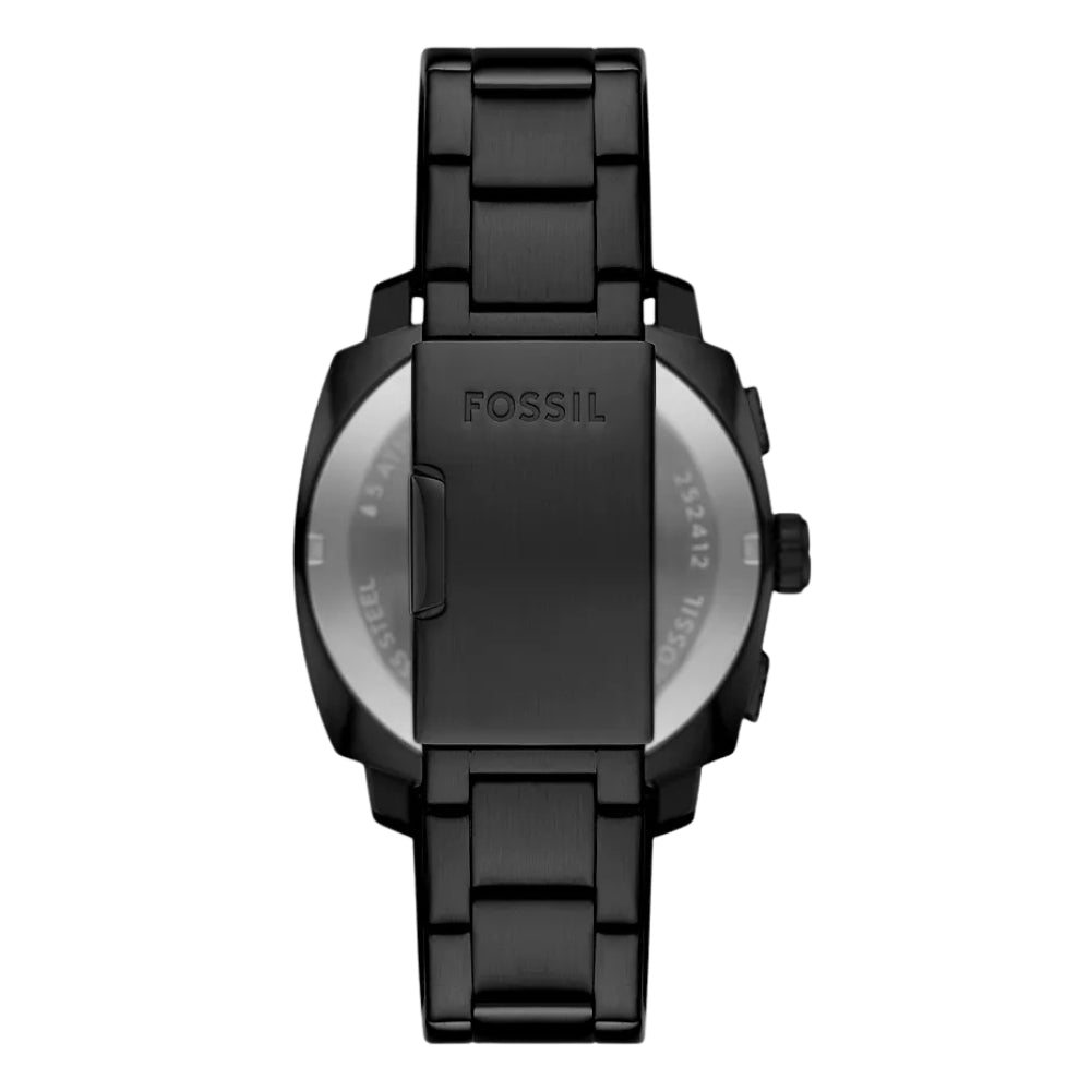 Fossil FS6097 Machine Chronograph Brown Dial Black Stainless Steel Men's Watch | Fossil FS6097 - VERSE - 