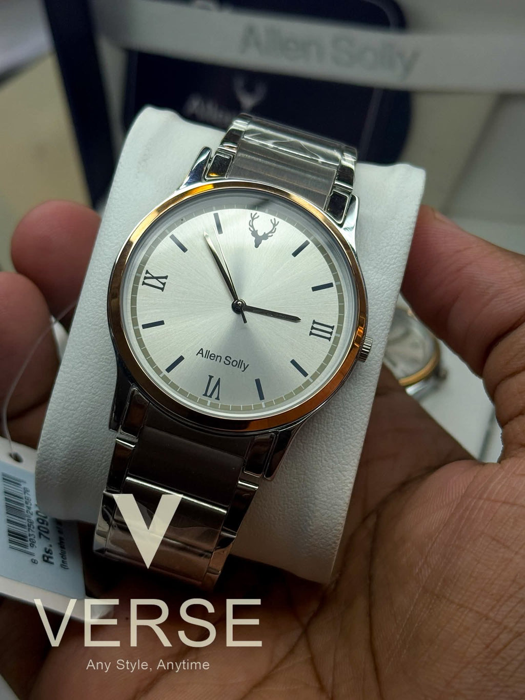 Allen Solly AS00PR08C Analog Watch – Silver Dial Men & Women Quartz Watch| Allen Solly AS00PR08C - VERSE - 