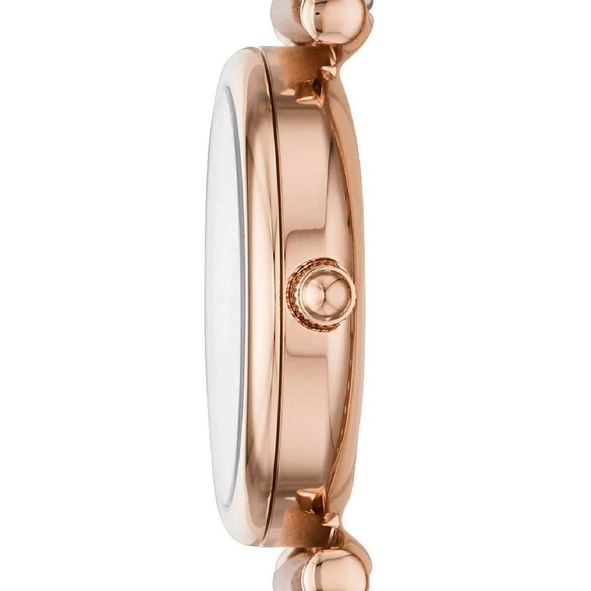 Fossil Carlie Mini White Mother-of-Pearl Dial Blush Pink Leather Women's Watch | Fossil ES4699