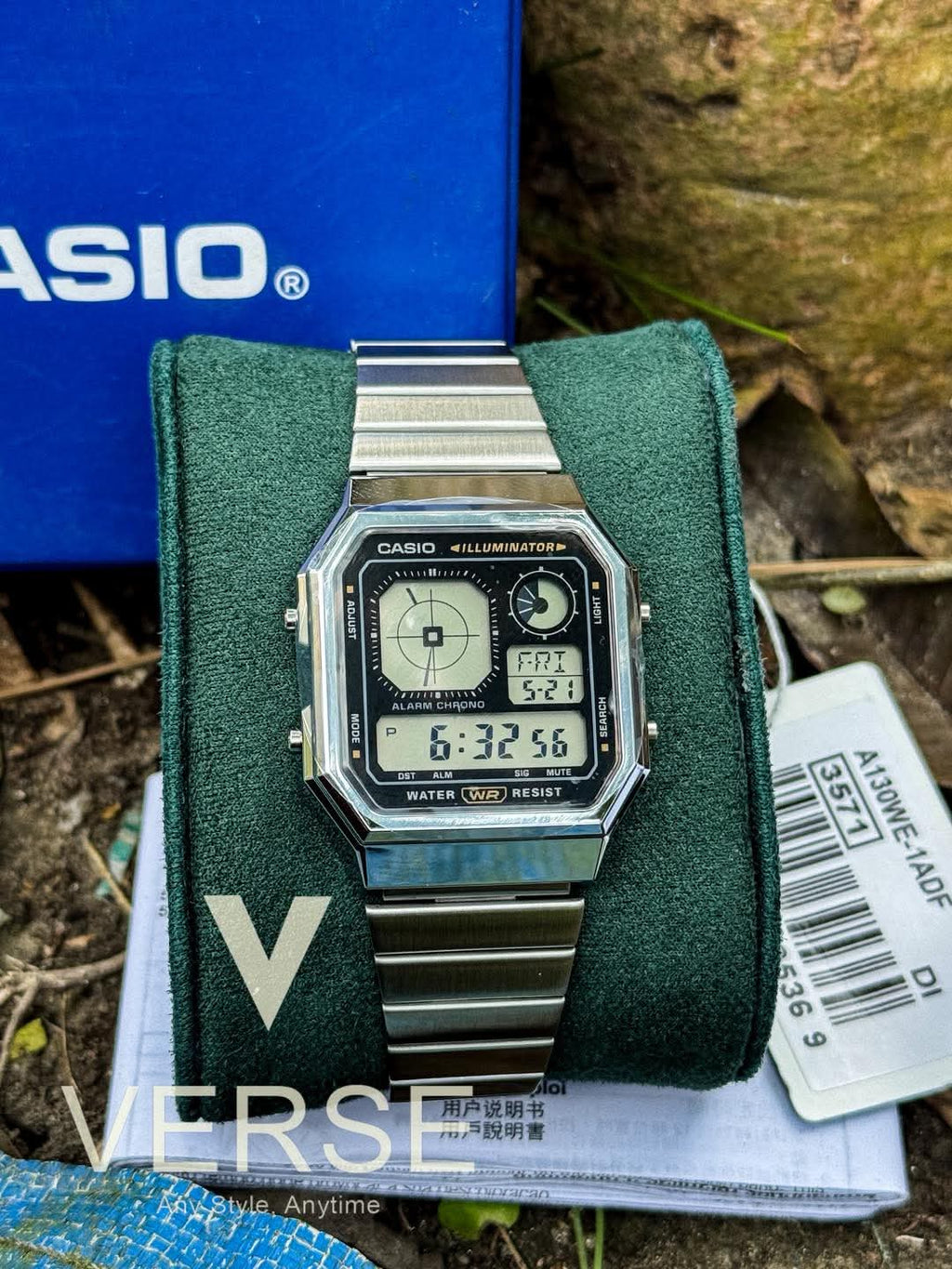 Casio A130WE - 1ADF - VERSE - 