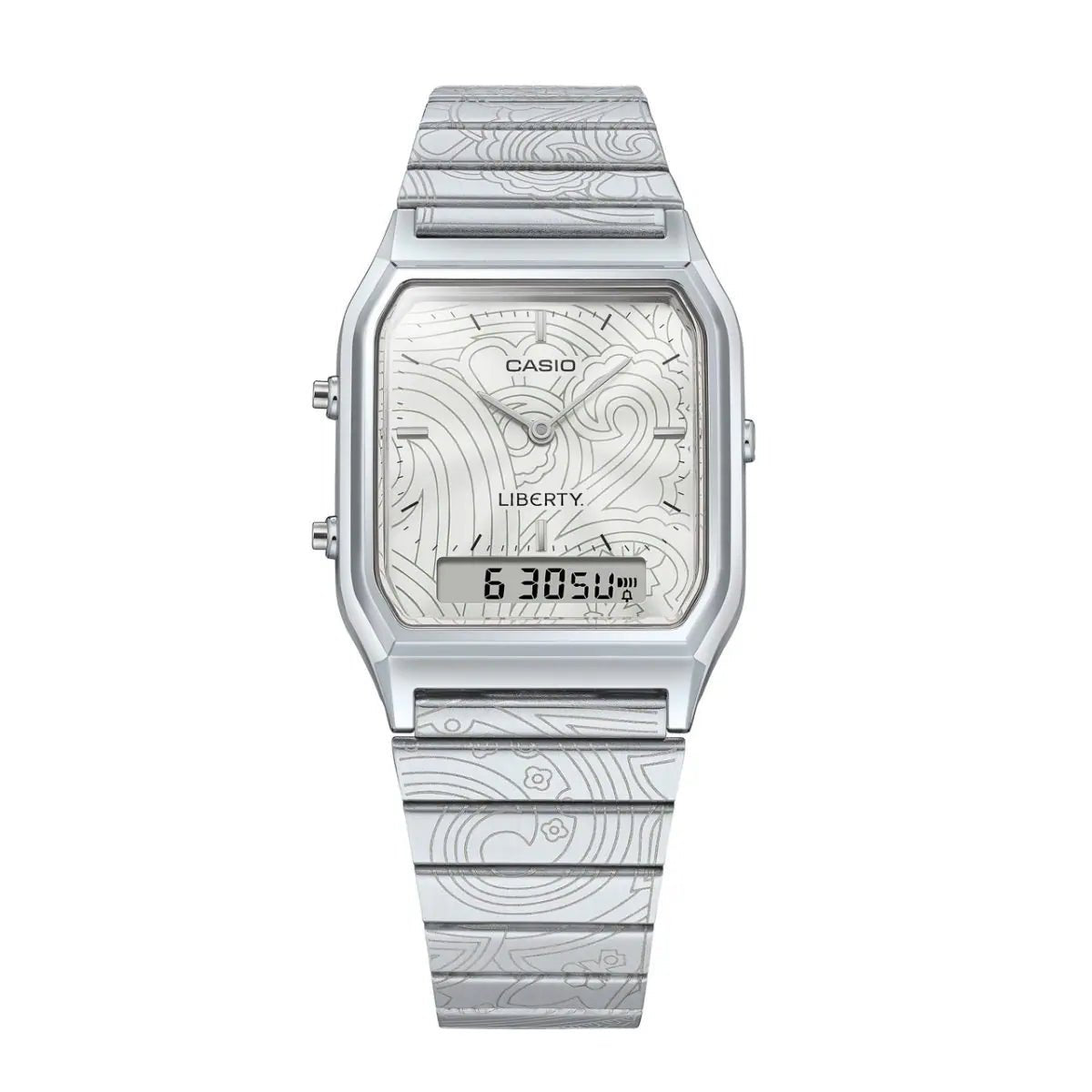 Casio Vintage AQ - 230ELT - 7A Liberty Edition Men's Stainless Steel Watch | AQ - 230ELT - 7A - VERSE - 