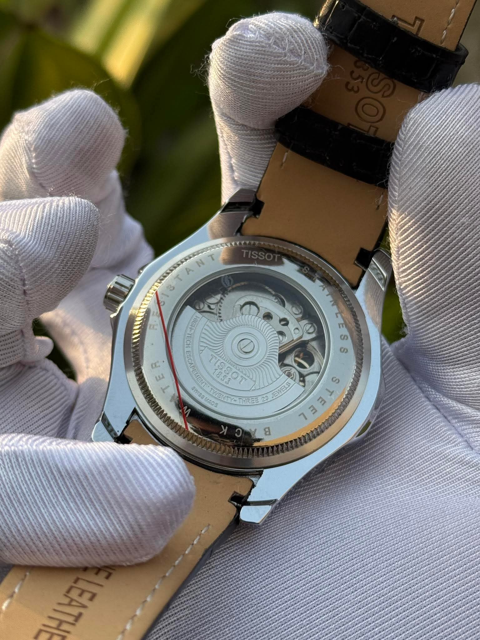 Tissot Automatic Moonphase Black Belt Black Dial AA - VERSE - 