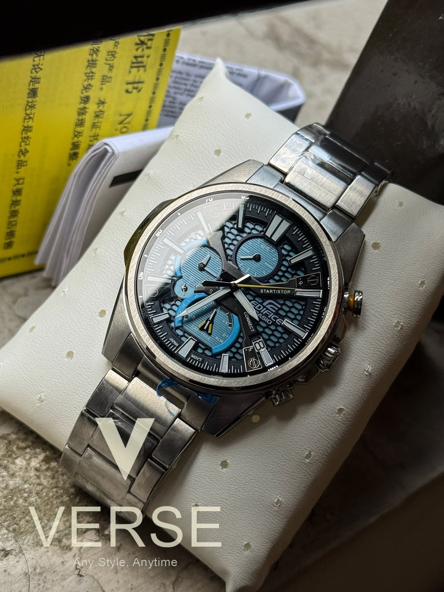 Casio Edifice EQB - 1200D - 2A Triple A - VERSE - 