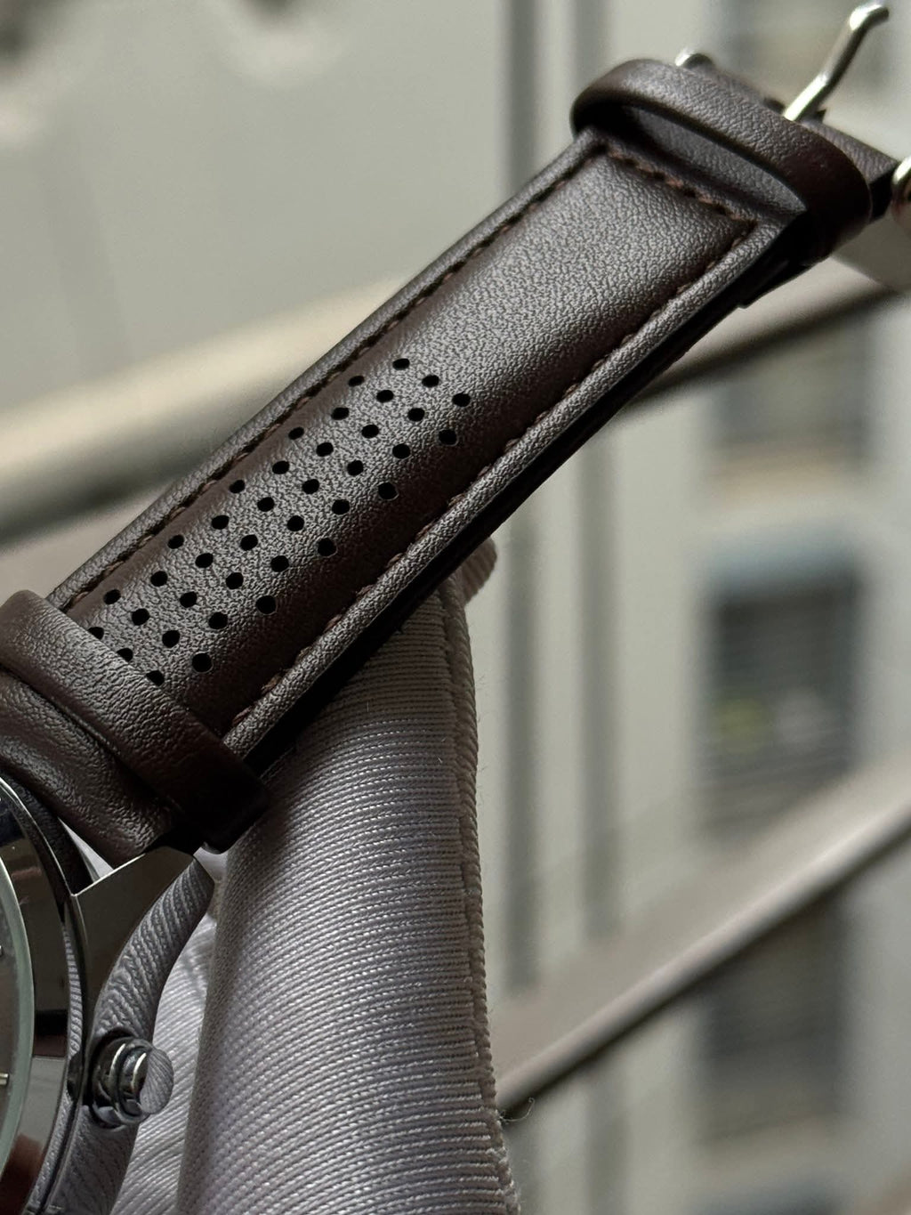 Boss Grand Prix Chronograph Brown Belt AA - VERSE - 